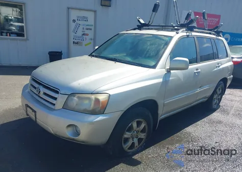 2005 Toyota Highlander Limited из США, поврежденный, VIN JTEEP21A950130799